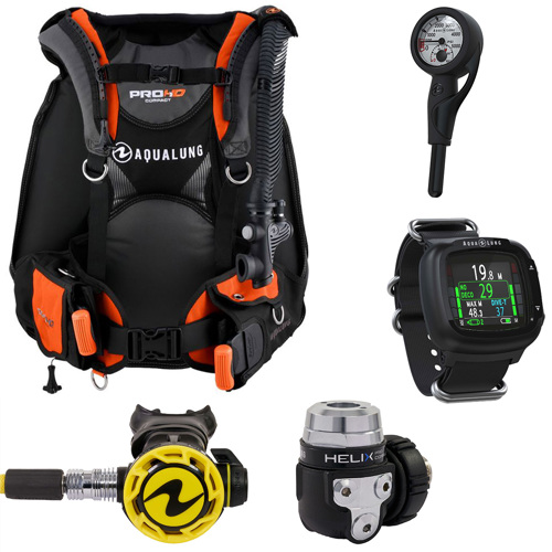 Aqualung The Travel DIN Package Scuba