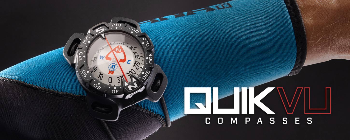 Quik Vu Gauges & Compasses by XS Scuba